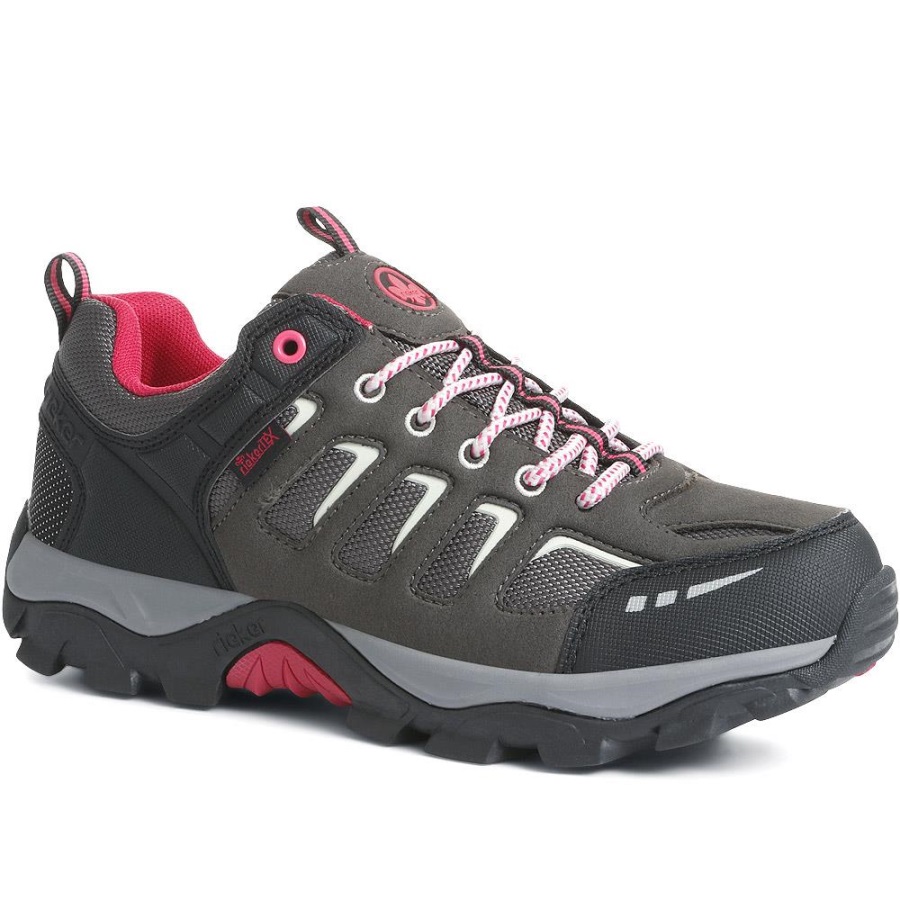 Rieker Harmaa-mustat Vedenpitävät Kävelykengät