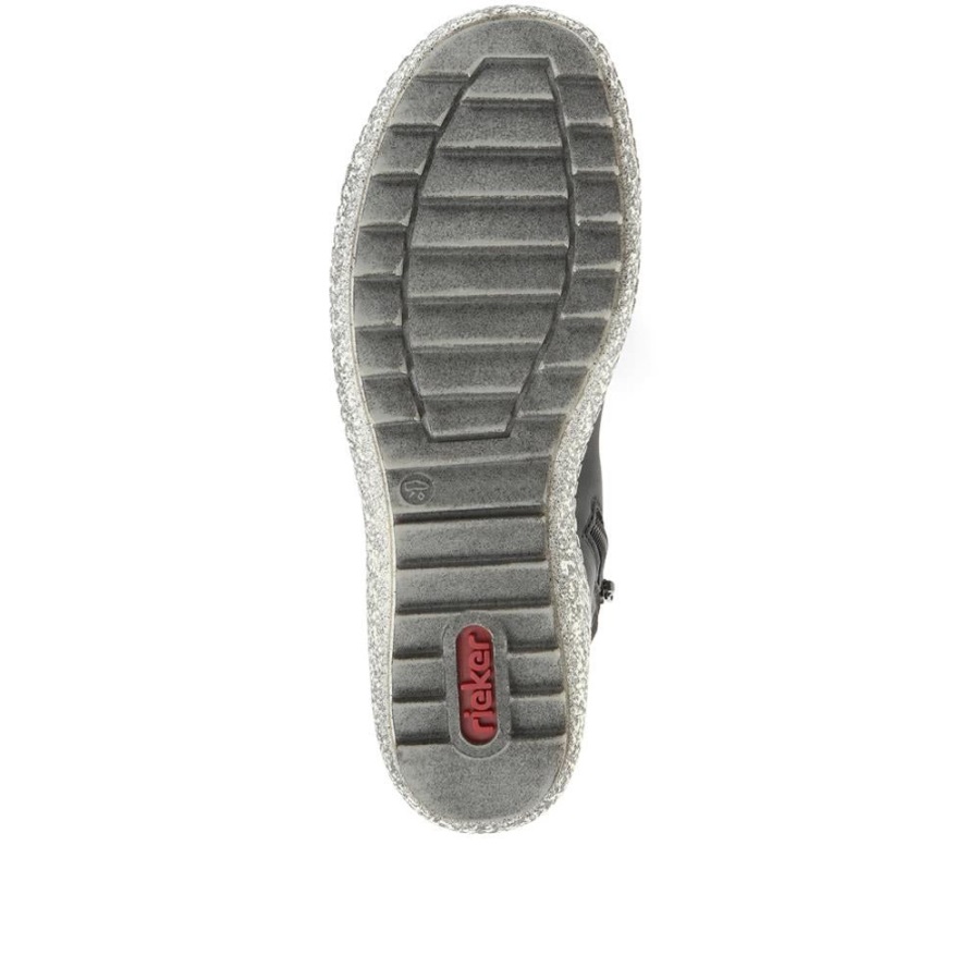 Rieker Suomi Joely Nilkkurit Mustat