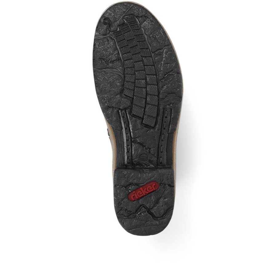 Rieker Suomi Nauhalliset Nilkkurit Mustat