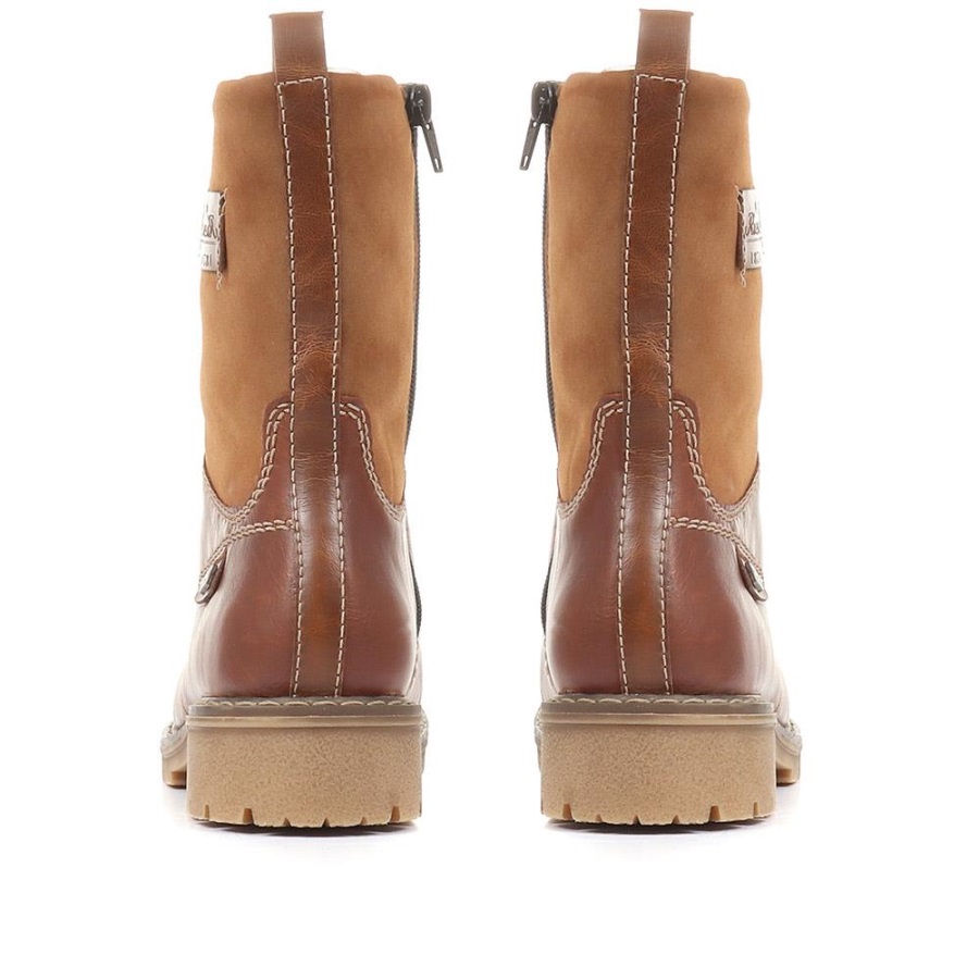 Rieker Suomi Nauhalliset Saappaat Ruskeat