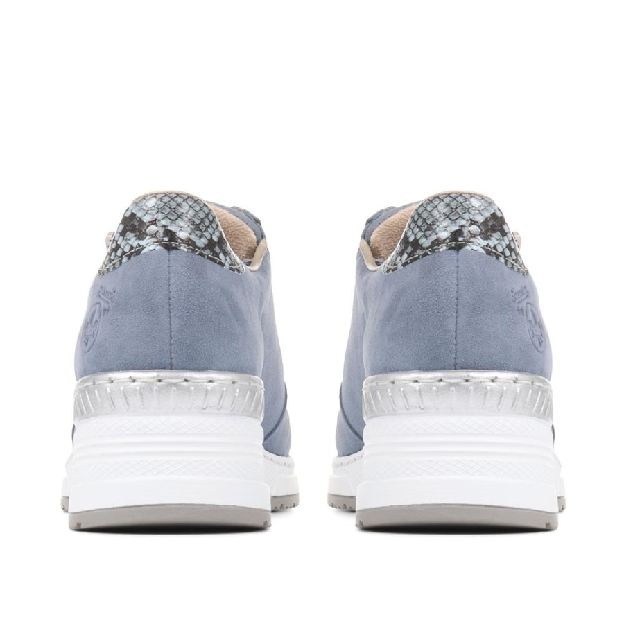 Rieker Nahkaiset Kiilatennarit Siniset