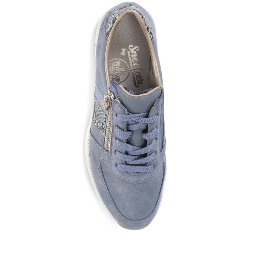 Rieker Nahkaiset Kiilatennarit Siniset