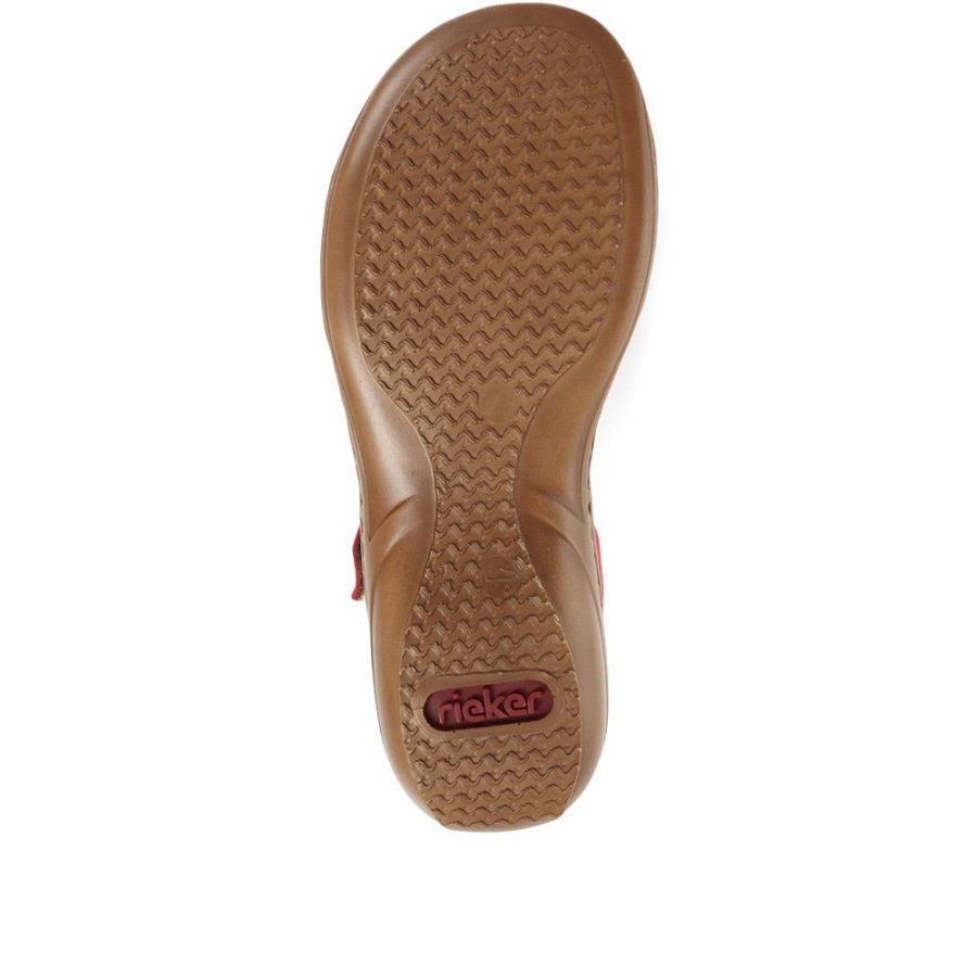 Rieker Red Täysin Säädettävät Sandaalit