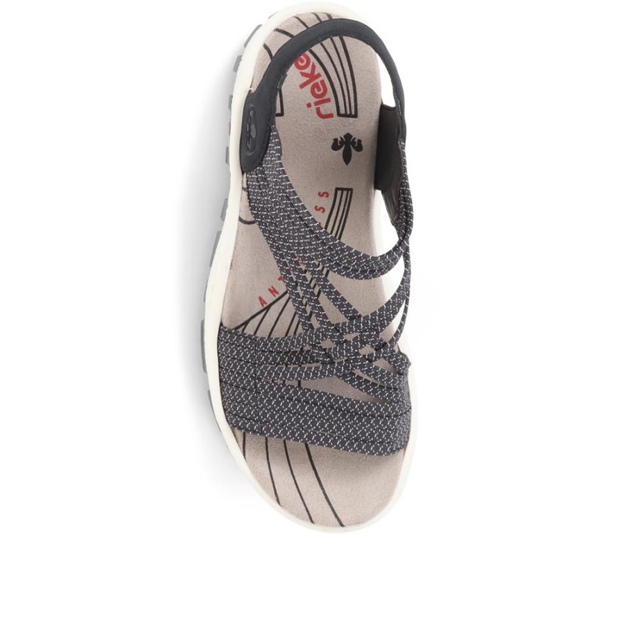 Rieker Joustavat Sandaalit Navy