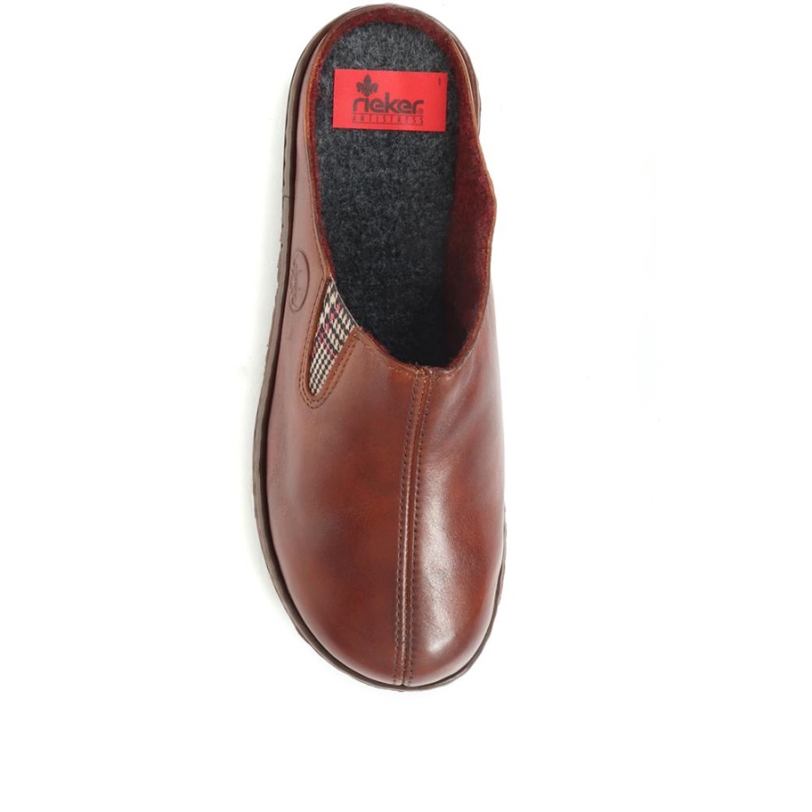 Rieker Tan Nahkaiset Muulitossut