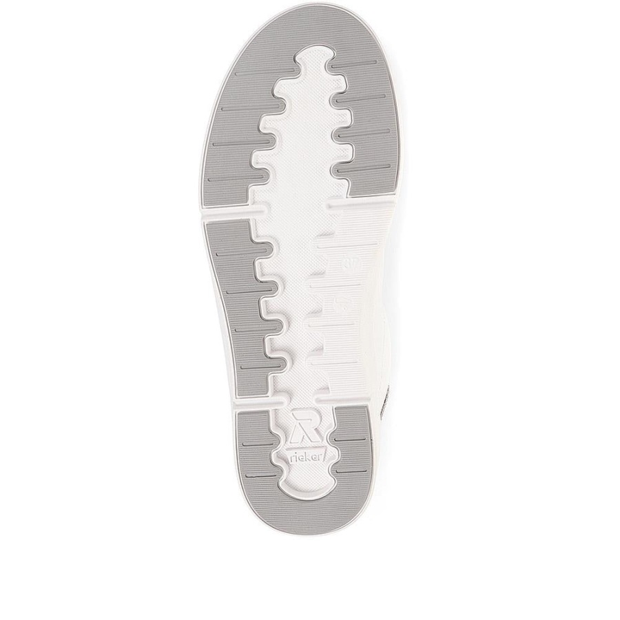 Rieker Naisten Nauhakengät Valkoiset