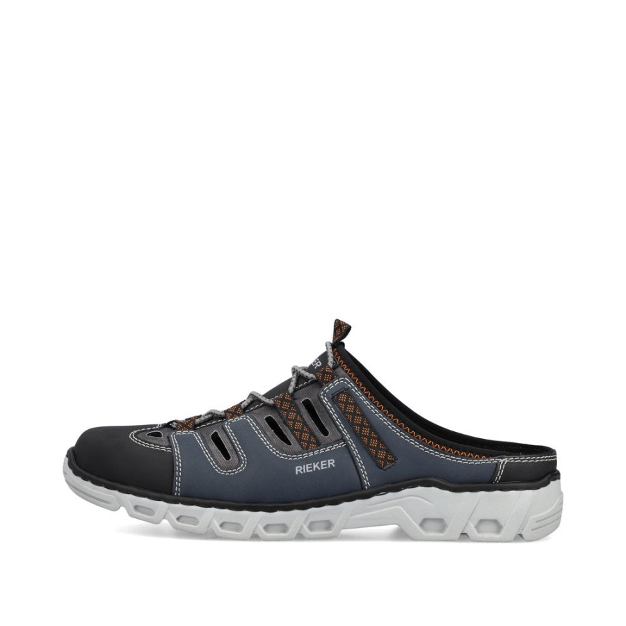 Rieker 14595 Miesten Burkhard Musta