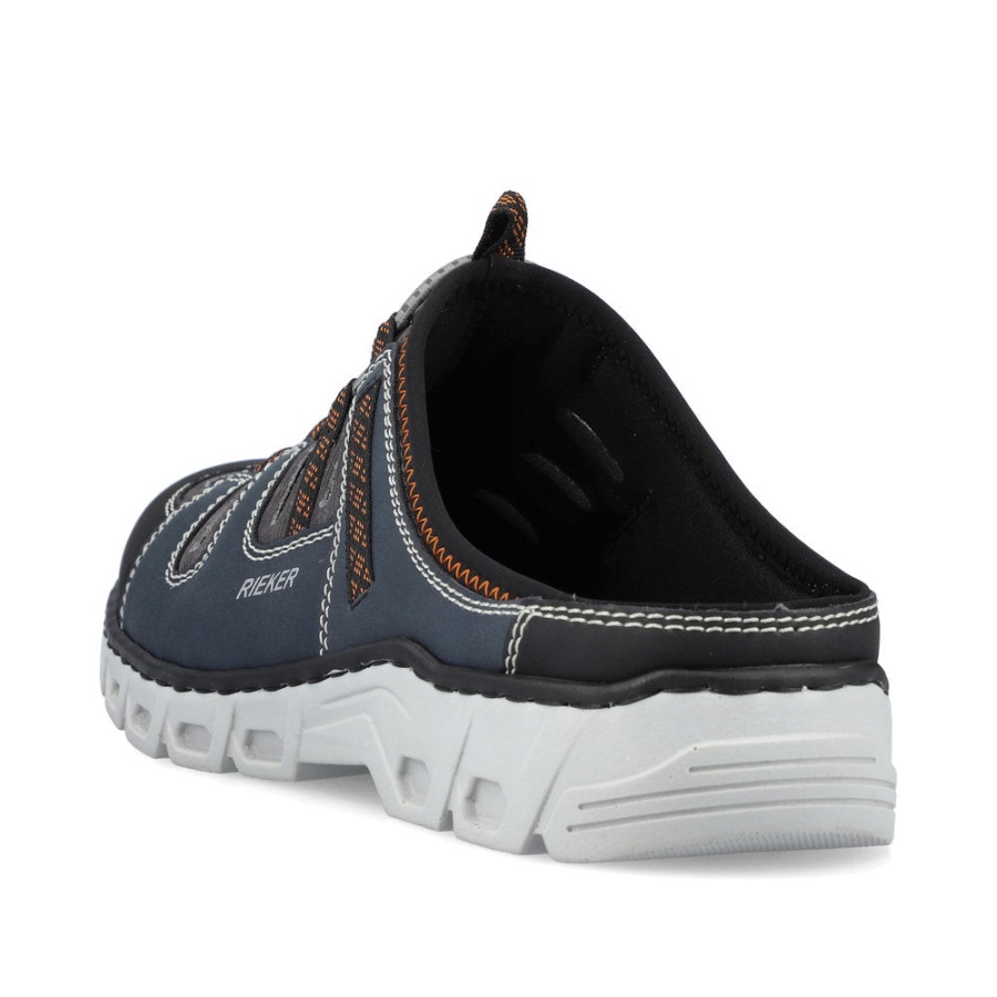 Rieker 14595 Miesten Burkhard Musta