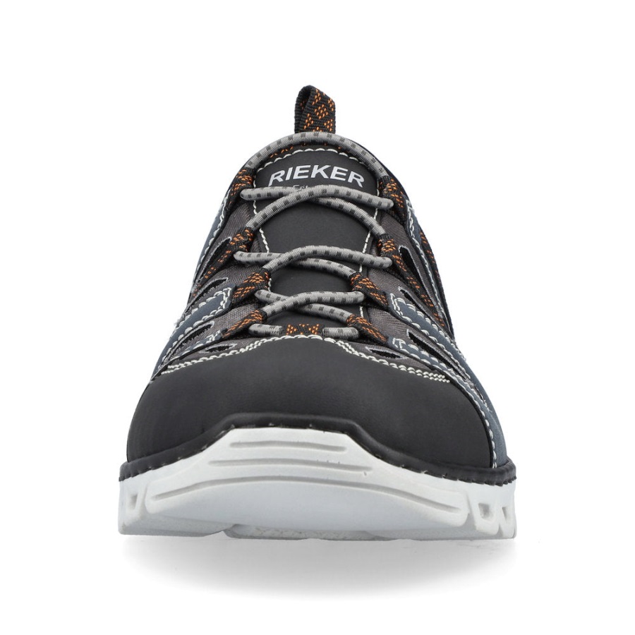 Rieker 14595 Miesten Burkhard Musta