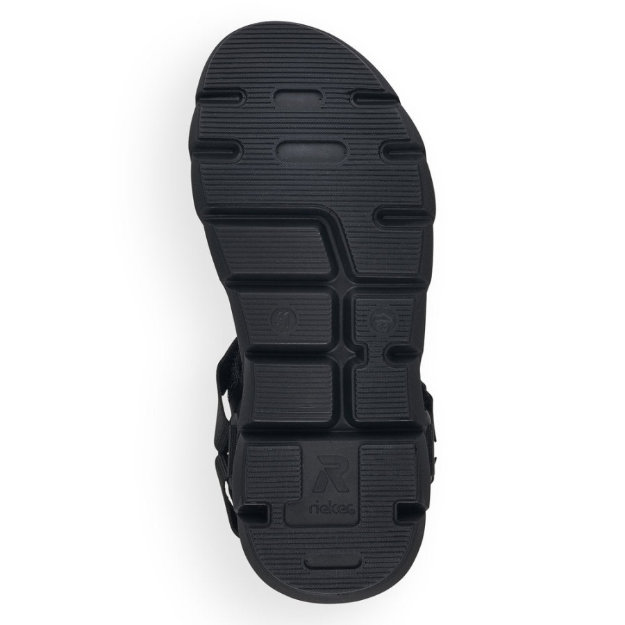 Rieker 20802 Miesten Cesar Musta