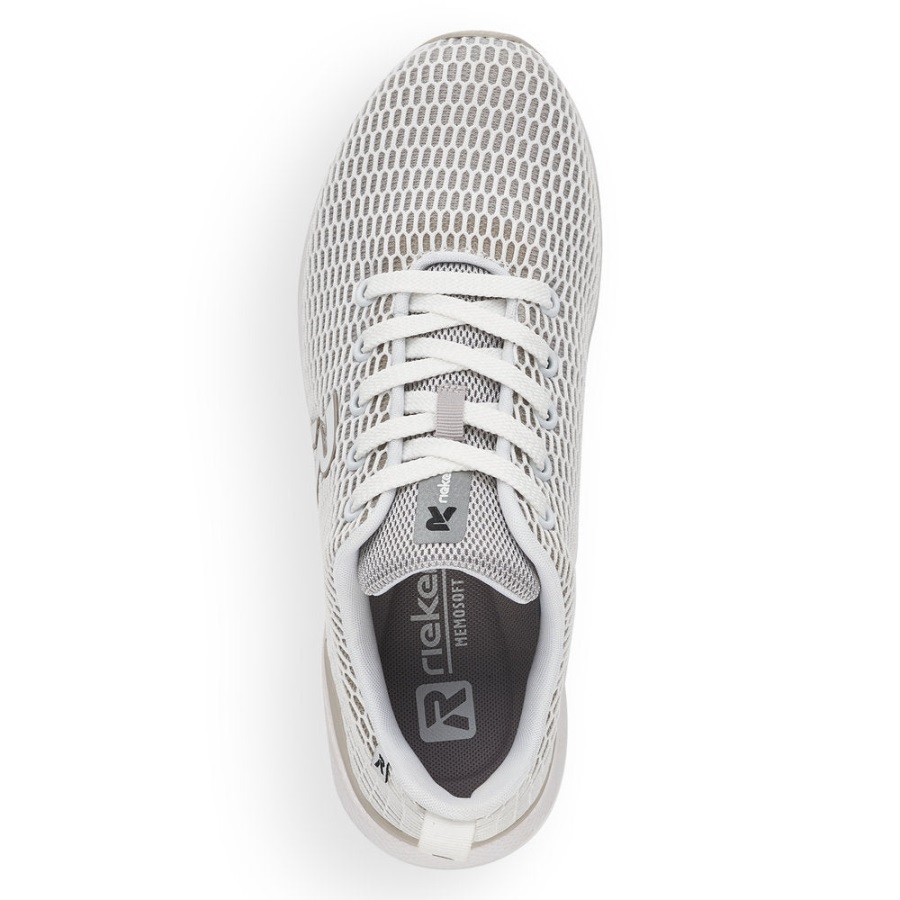 Rieker 40103 Athina Sport Valkoinen