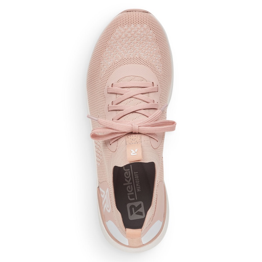 Rieker 40104 Athina Vaaleanpunainen