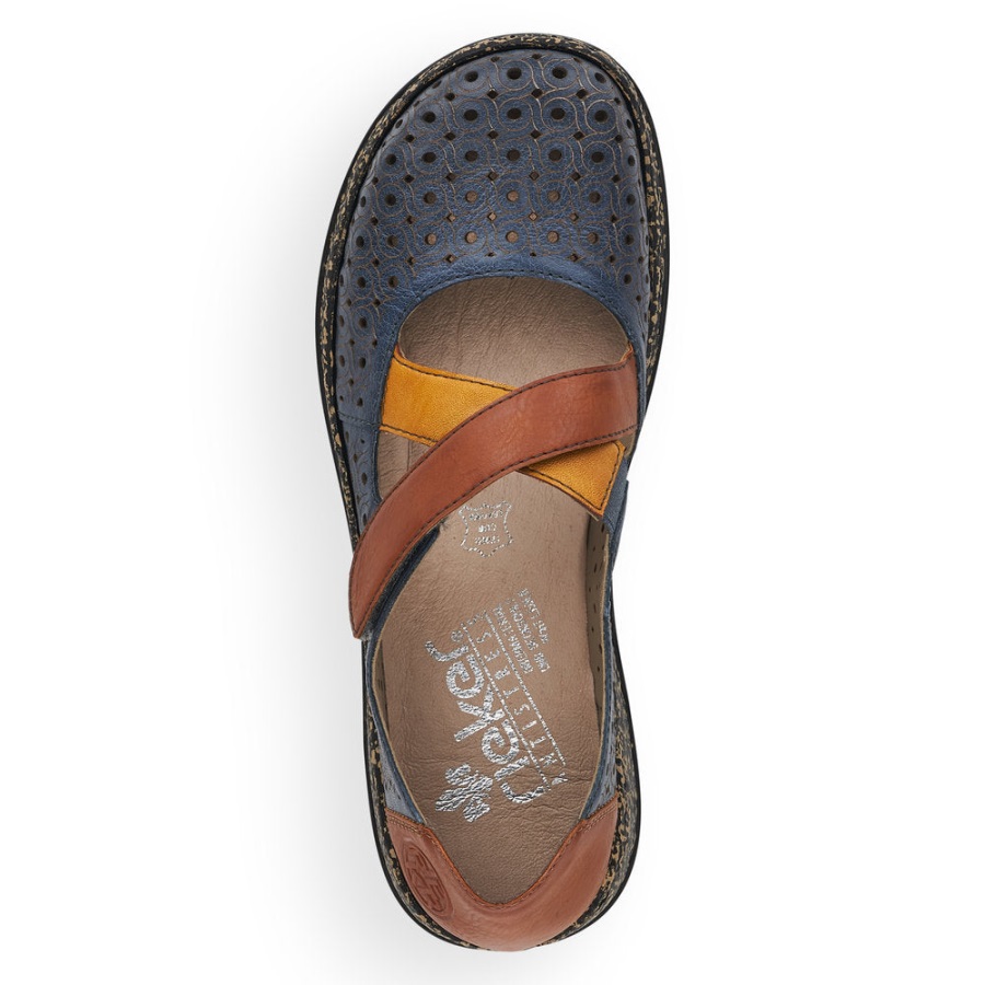 Rieker 46308 Päivänkakkara Azur