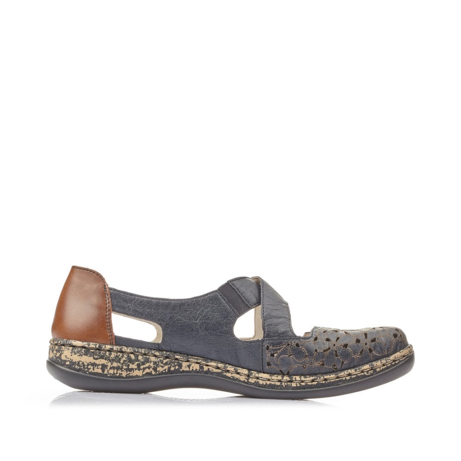 Rieker 463h4 Päivänkakkara Sininen