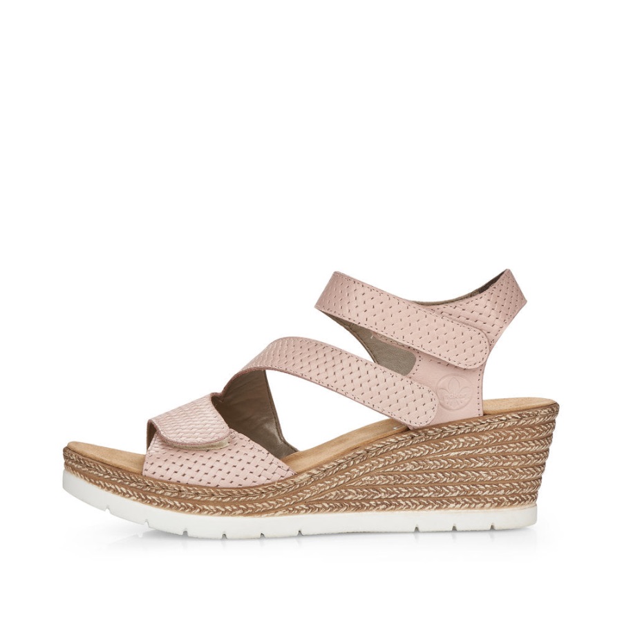 Rieker 61921 Fanni Vaalea Ruusu