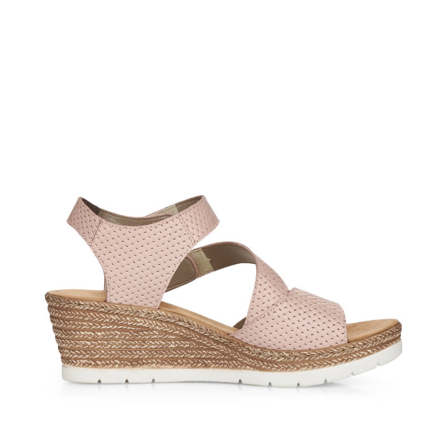 Rieker 61921 Fanni Vaalea Ruusu