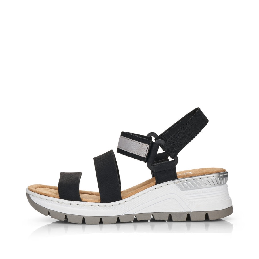 Rieker 66402 Ruusu Musta