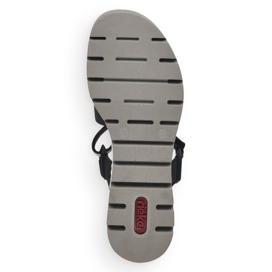 Rieker 66402 Ruusu Musta