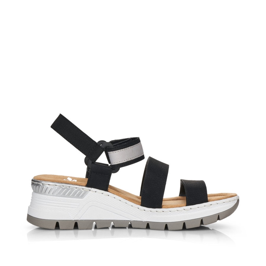 Rieker 66402 Ruusu Musta