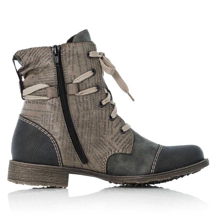 Rieker 70822 Payton Brandy