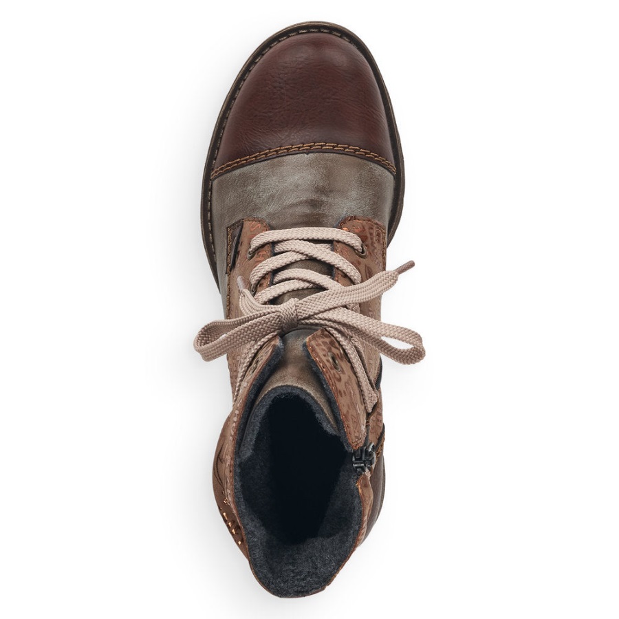 Rieker 70822 Payton Brandy