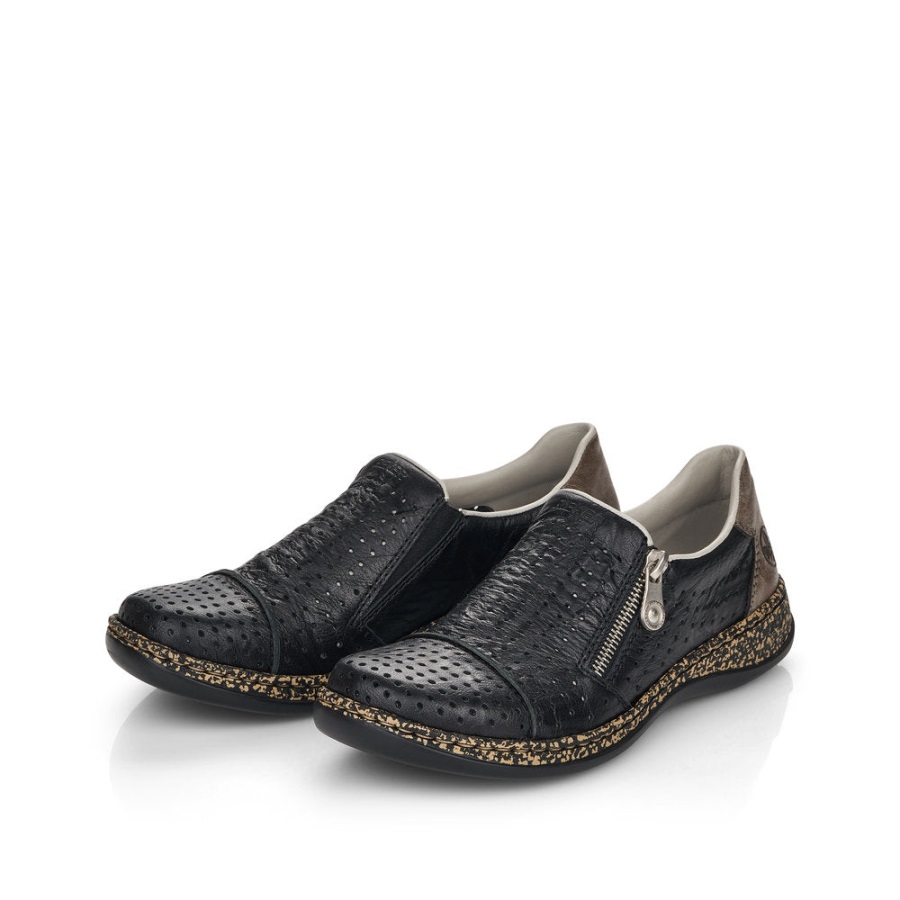 Rieker Musta 46353 Päivänkakkara