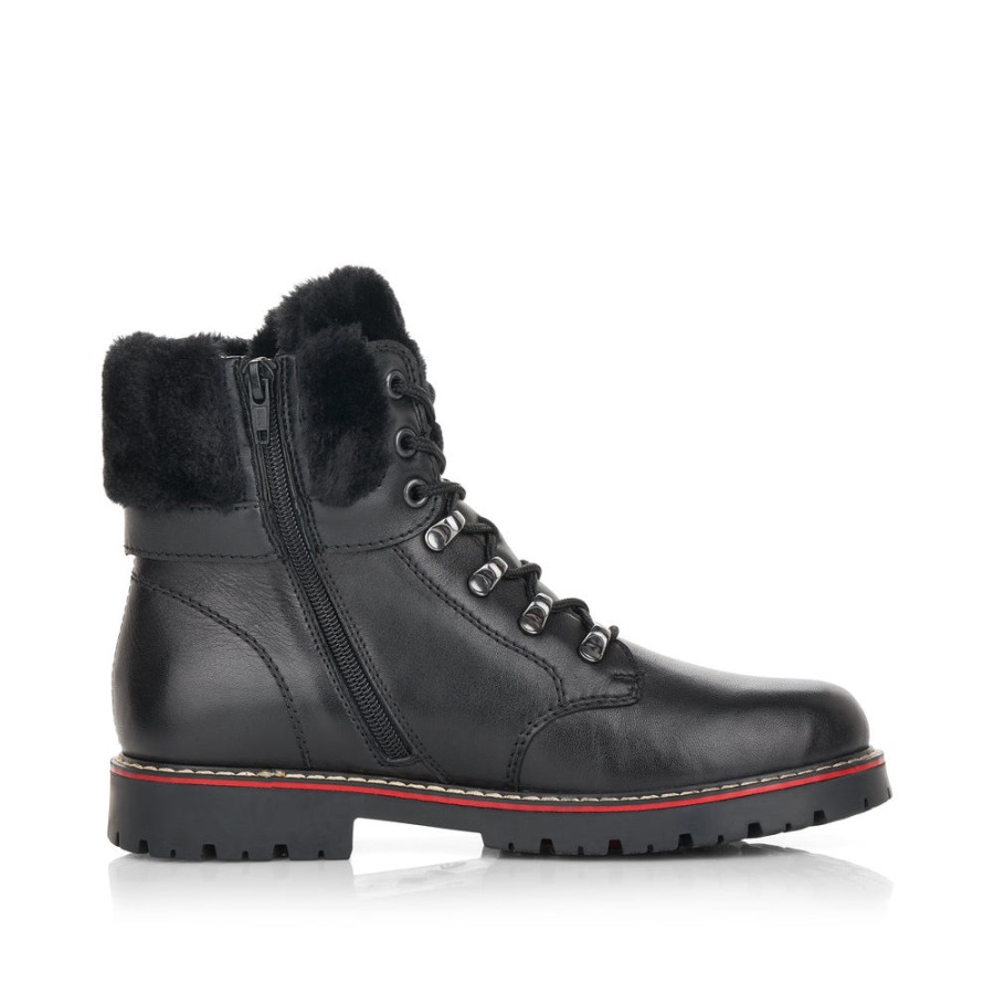 Rieker Musta D9372 Kulmassa