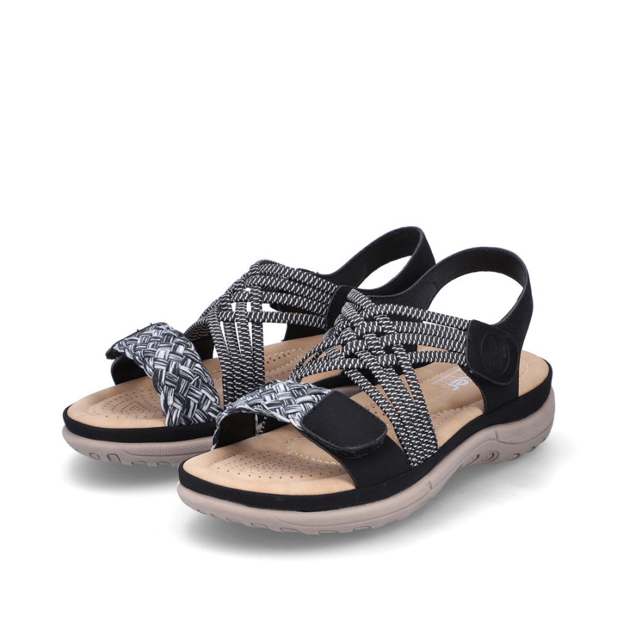 Rieker Musta V8889 Fringe