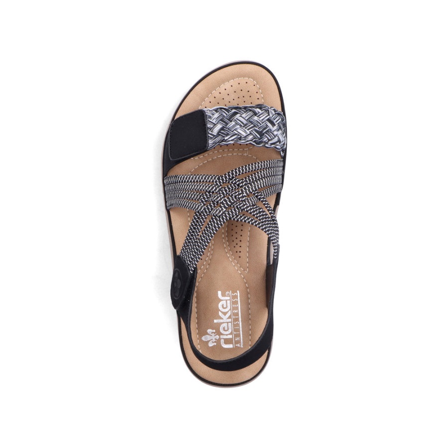 Rieker Musta V8889 Fringe