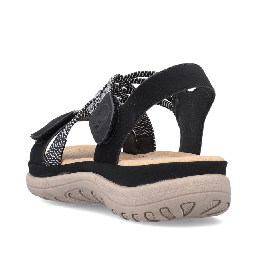 Rieker Musta V8889 Fringe