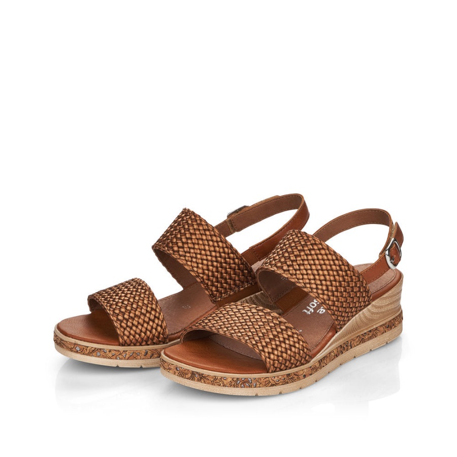 Rieker D3059 Jerilyn Muskottipähkinä