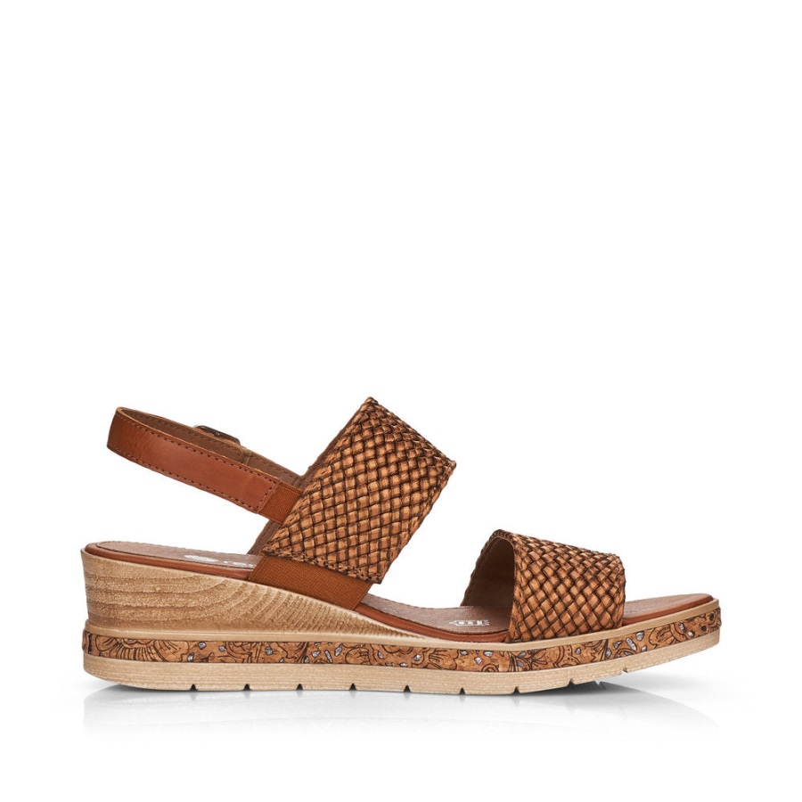 Rieker D3059 Jerilyn Muskottipähkinä