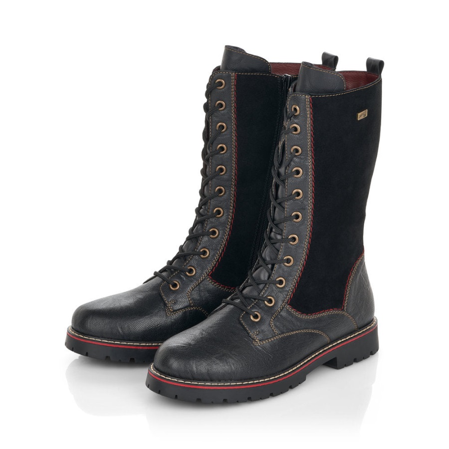 Rieker D9370 Nurkka Musta