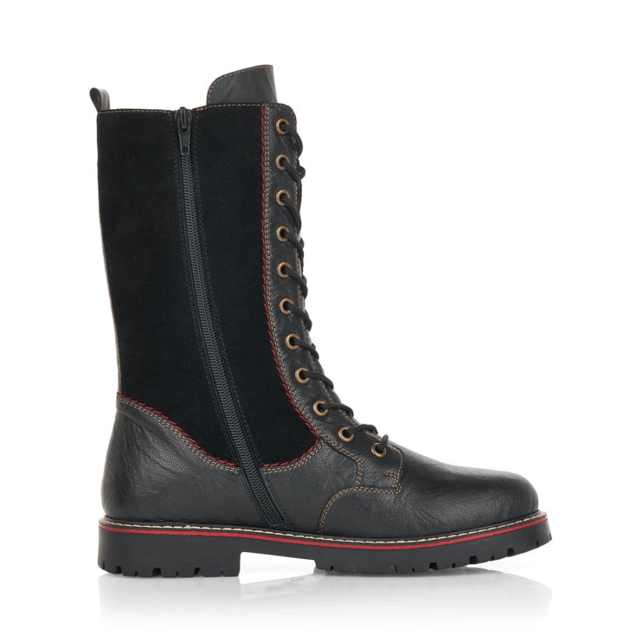 Rieker D9370 Nurkka Musta