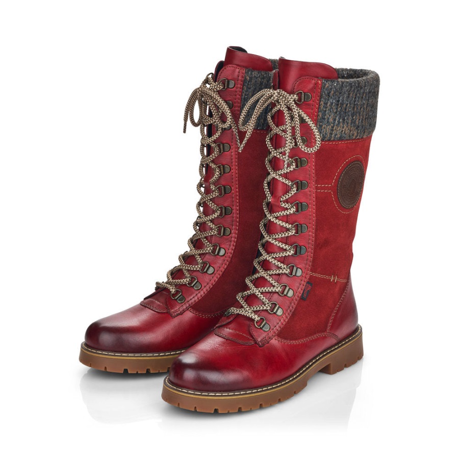 Rieker D9375 Kulmassa Punainen