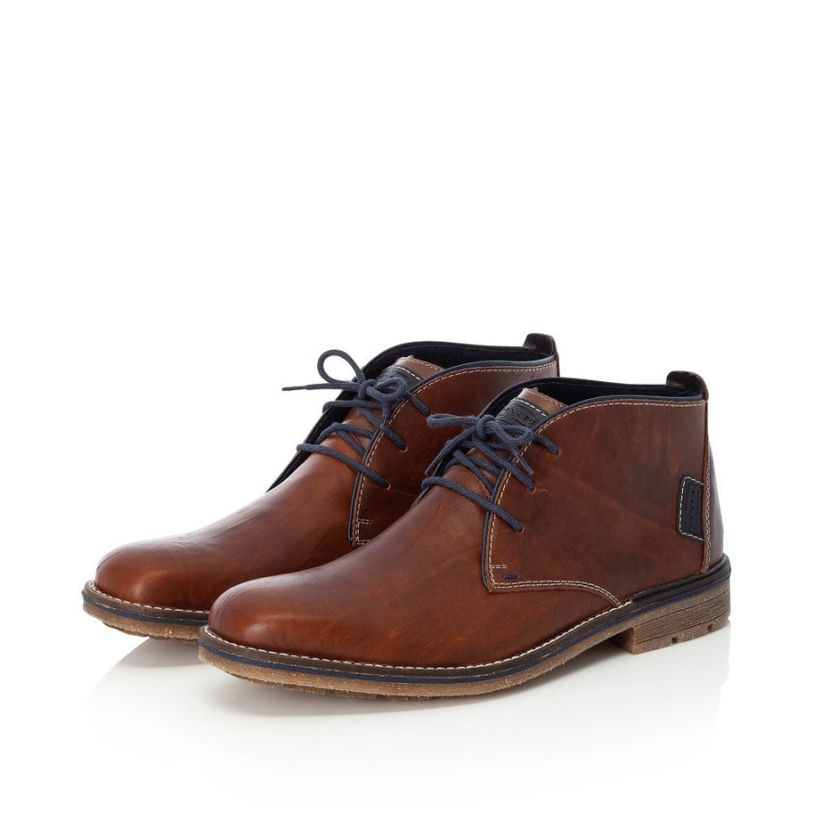 Rieker F1310 Miesten Johnny Brown