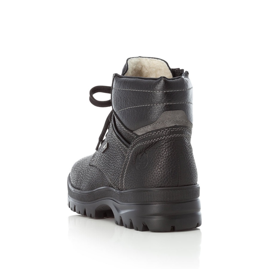 Rieker F5423 Miesten Bjoern Musta