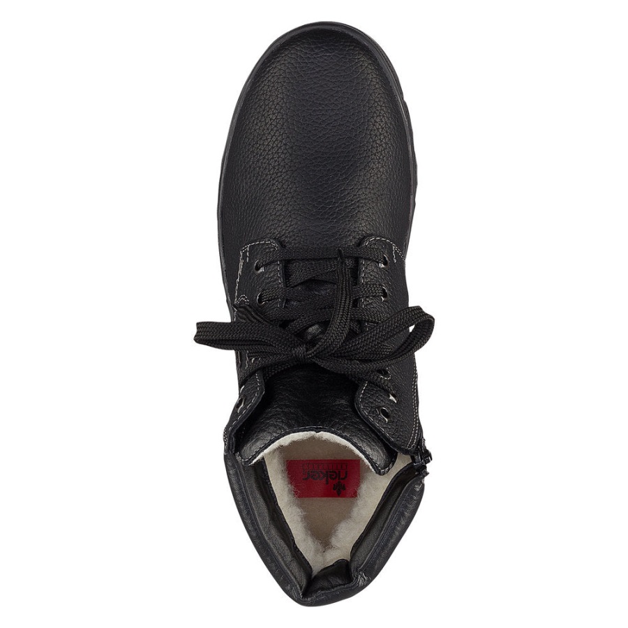 Rieker F5423 Miesten Bjoern Musta