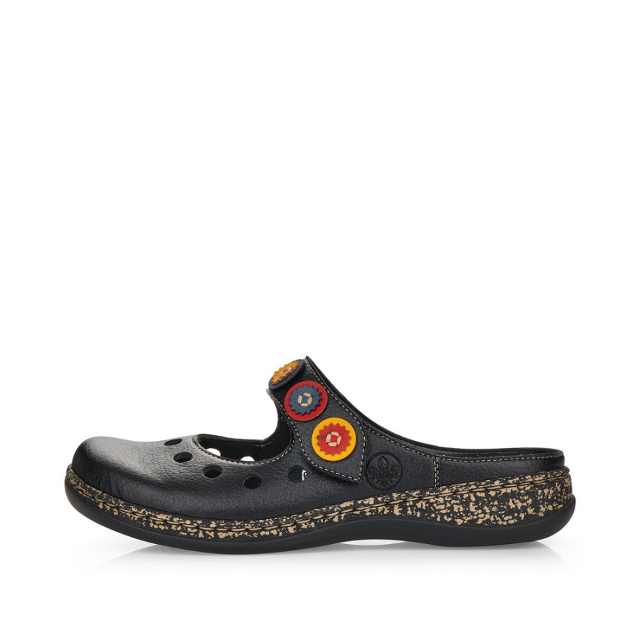 Rieker Musta 46381 Päivänkakkara