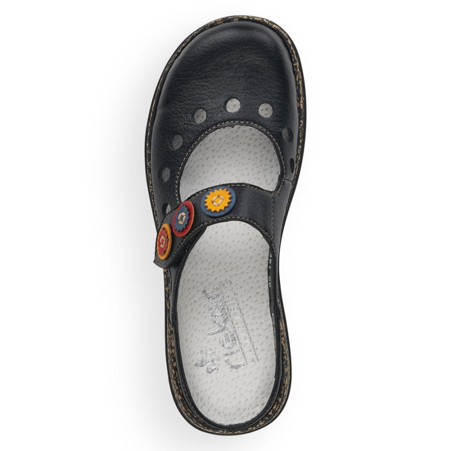 Rieker Musta 46381 Päivänkakkara