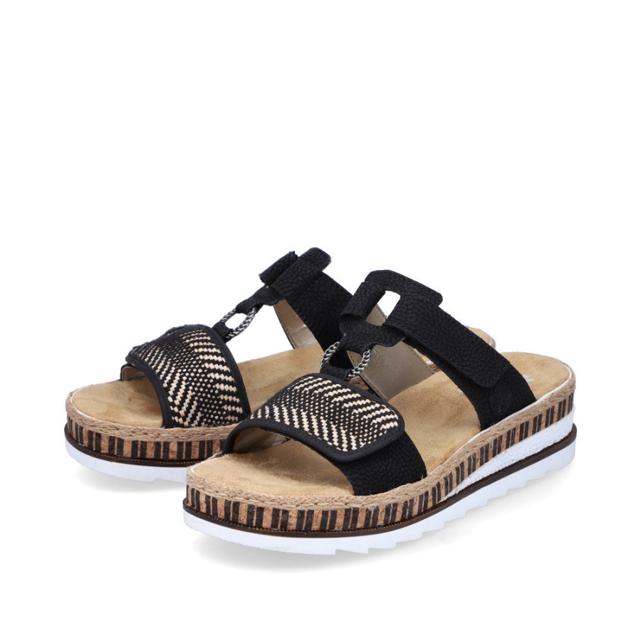 Rieker V7947 Musta Kuningatar