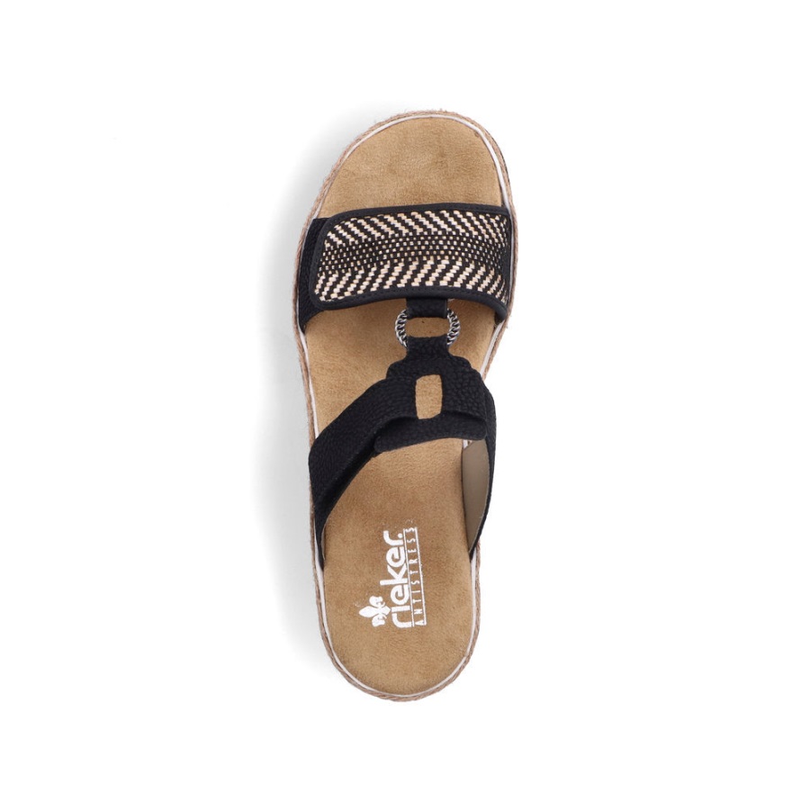 Rieker V7947 Musta Kuningatar