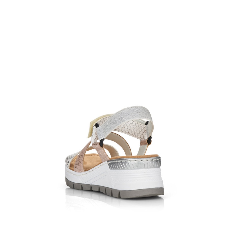 Rieker Valkoinen 66401 Ruusu