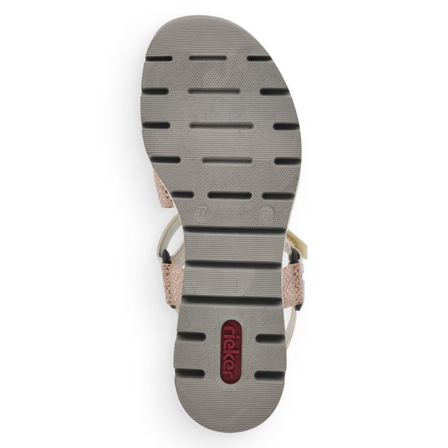 Rieker Valkoinen 66401 Ruusu