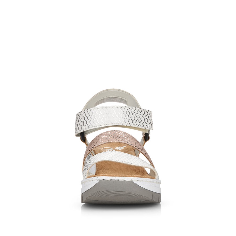 Rieker Valkoinen 66401 Ruusu