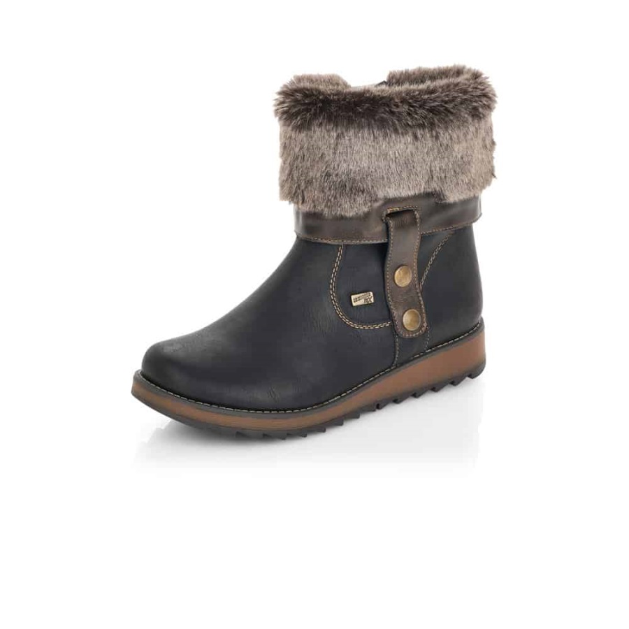 Rieker Hiihtohissi |d8874-01 Musta