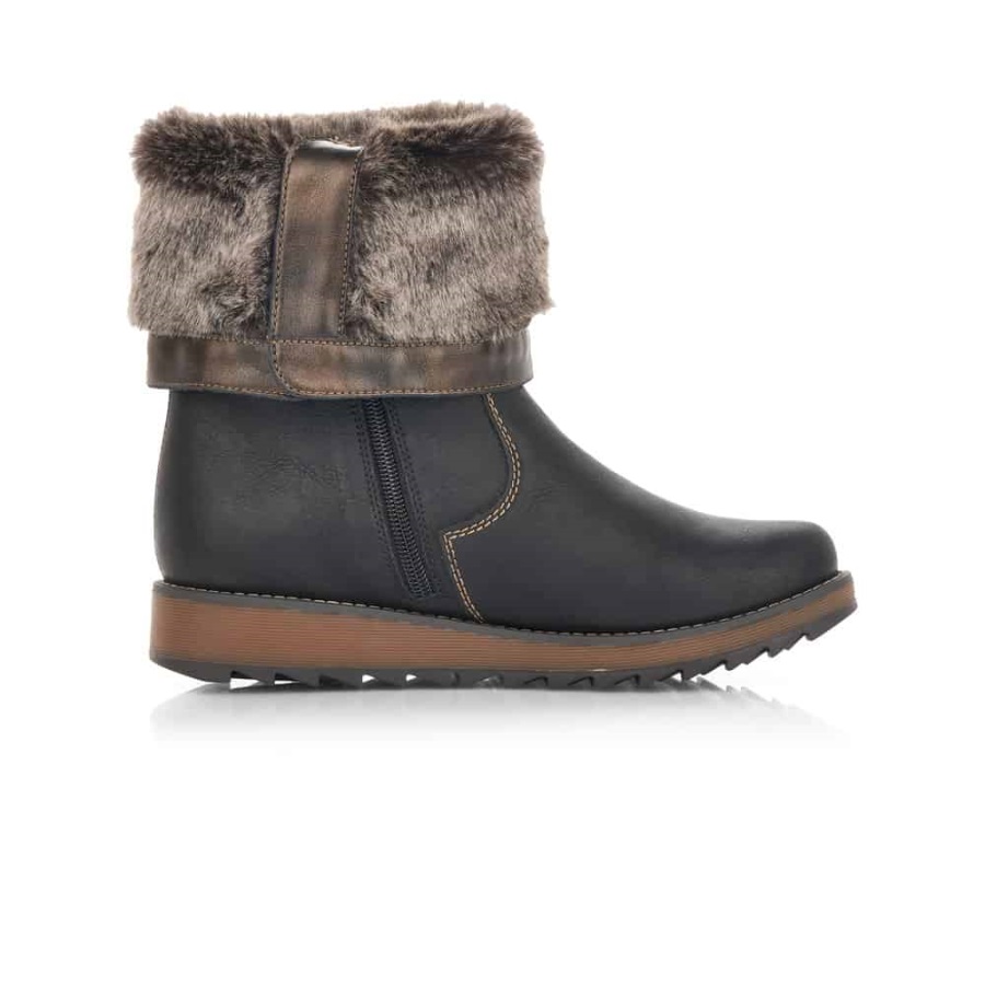 Rieker Hiihtohissi |d8874-01 Musta