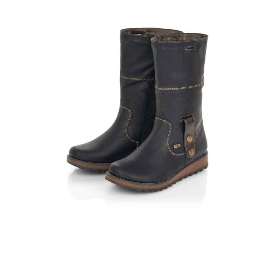 Rieker Hiihtohissi |d8874-01 Musta