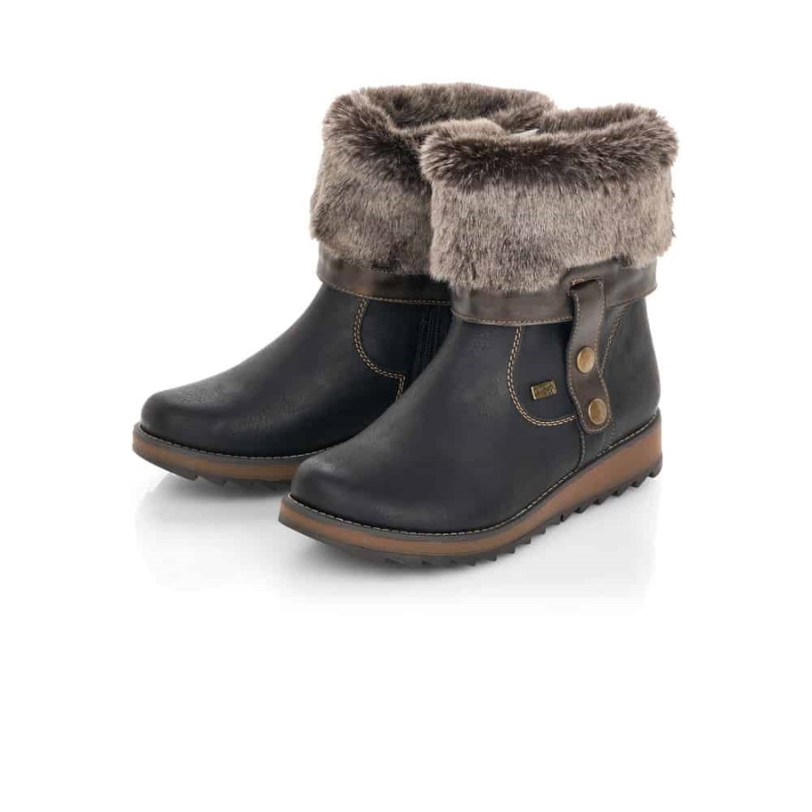 Rieker Hiihtohissi |d8874-01 Musta