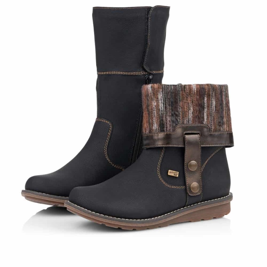 Rieker Hiihtohissi |r1071-03 Musta